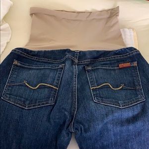 7 for all mankind maternity jeans